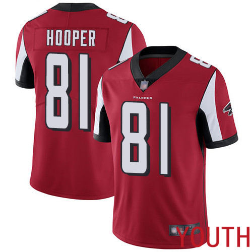 Atlanta Falcons Limited Red Youth Austin Hooper Home Jersey NFL Football 81 Vapor Untouchable